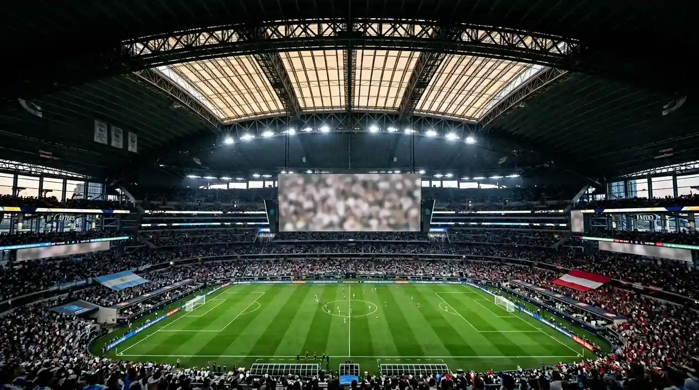 Argentinien gegen Österreich beim AT&T Stadium in Arlington