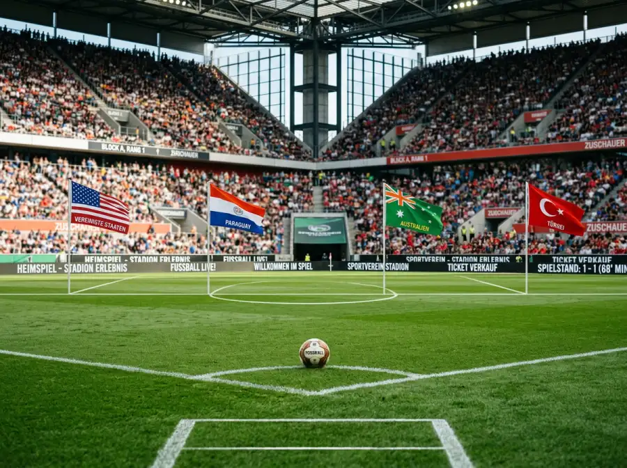 Gruppe D der WM 2026 mit USA, Paraguay, Australien und Türkei