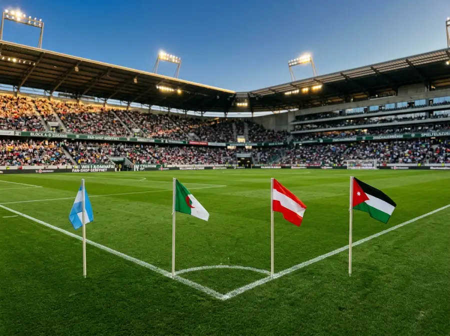 Gruppe J der WM 2026 mit Argentinien, Algerien, Österreich und Jordanien