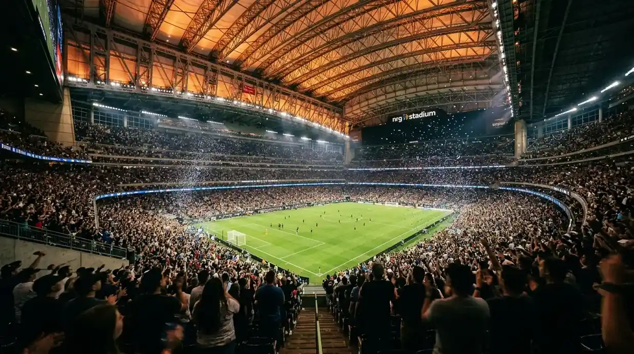 Stadion-Szene mit Atmosphäre der WM 2026 — symbolisches Bild für die Außenseiter-Geschichte Kap Verdes