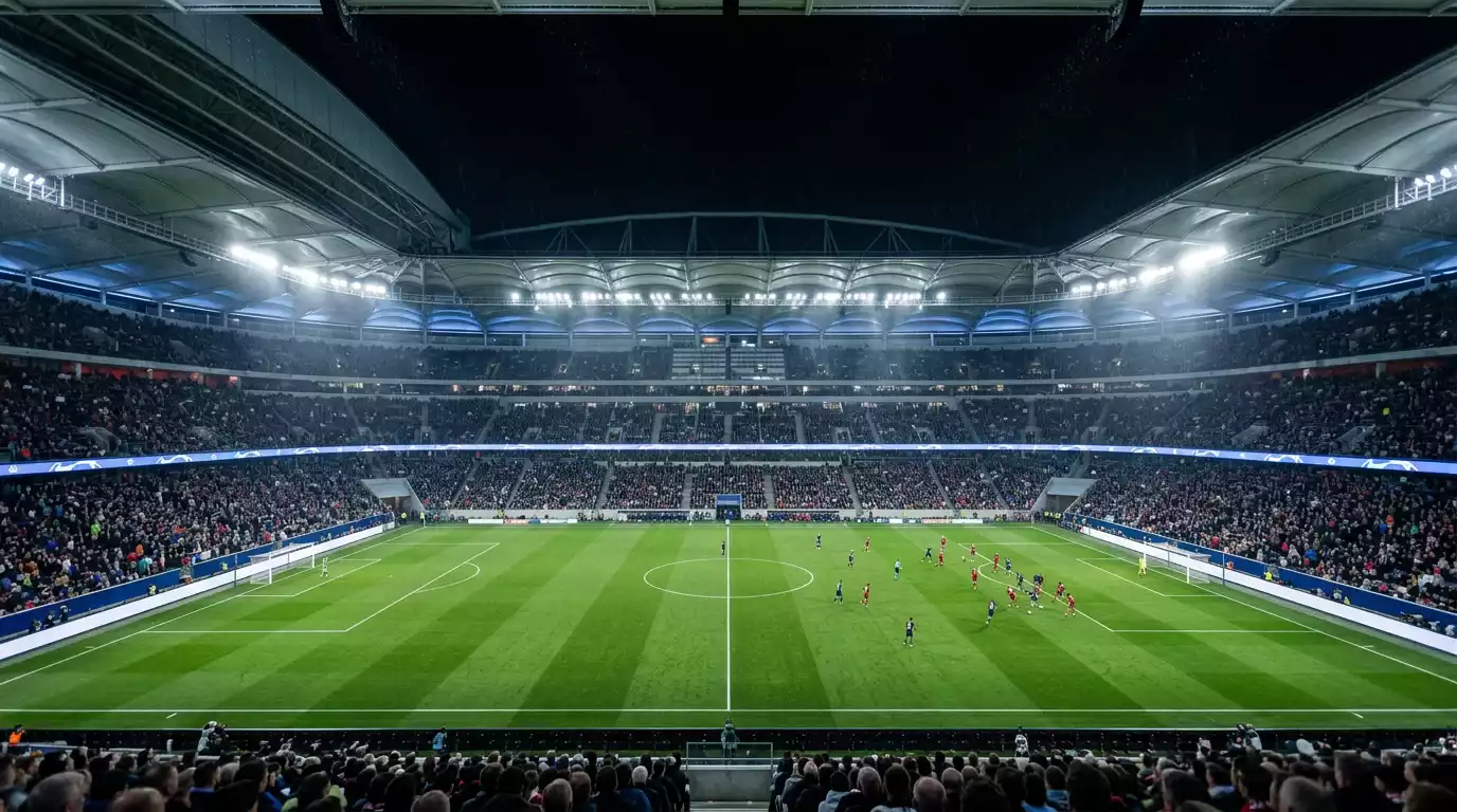 Blick ins BC Place Stadium in Vancouver vor dem R32-Spiel Schweiz gegen Algerien