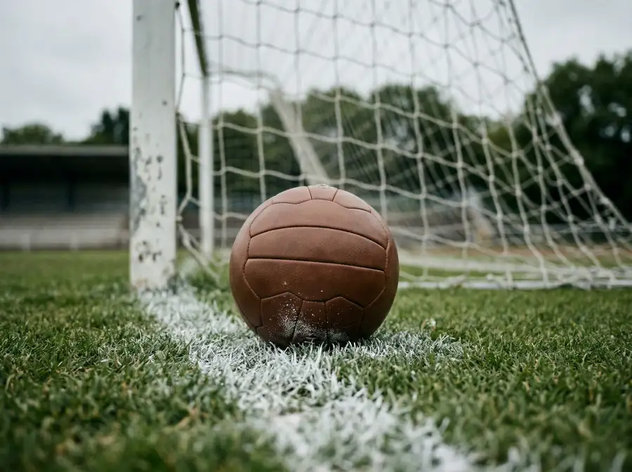 Anzeigetafel mit Tor-Statistiken eines Fußballspiels bei der Weltmeisterschaft