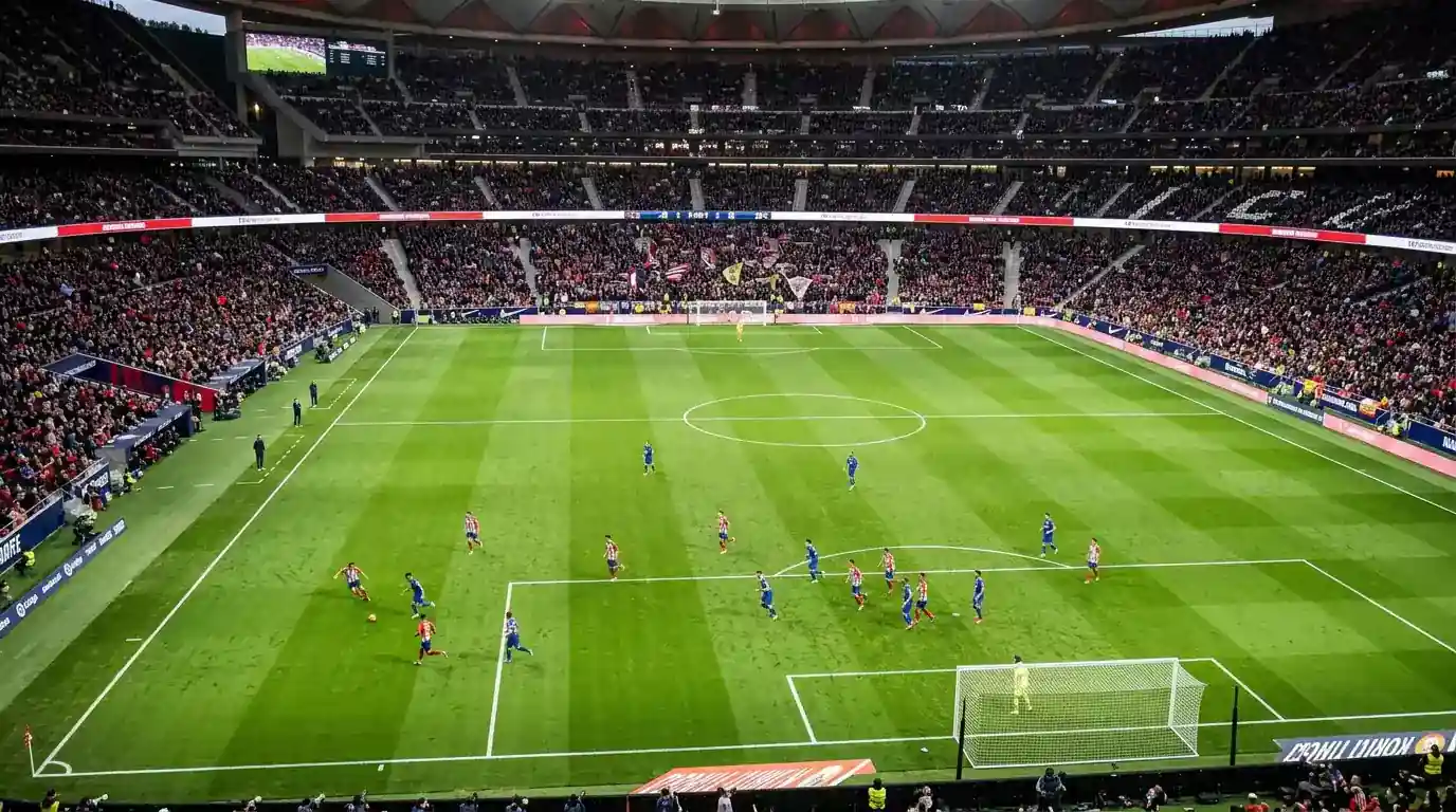 Abendstimmung im Stadion bei den R32-Spielen der WM 2026 am 1. Juli
